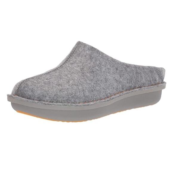Clarks Cloudstepper Step Flow Women's Clog Slipper Gray Size 9M - Picture 1 of 13